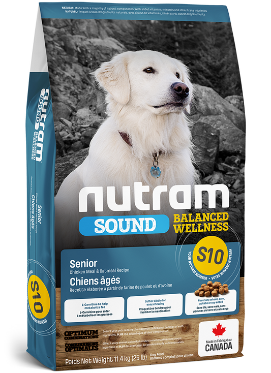 Nutram S10 Senior Wellness 11.4kg