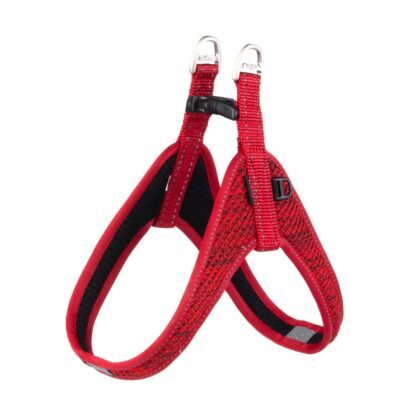 Rogz Fast-Fit Harness - Red Medium