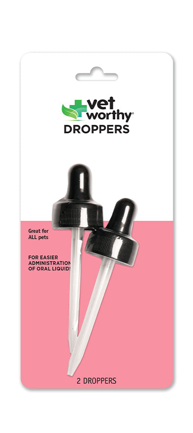Vet Worthy Pet Droppers 2pk