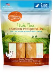 Canine Naturals Chicken Rolls - 4" 2pk