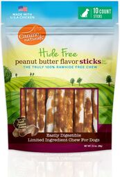 Canine Naturals Peanut Butter Rolls - 5" 10pk
