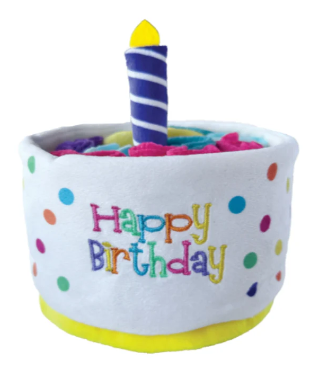 FouFou Dog - Hide 'N Seek Birthday Cake White Snuffle