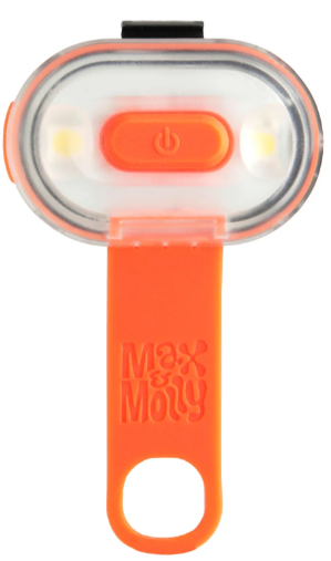 MAX & MOLLY LED SAFTEY LIGHT ORANGE