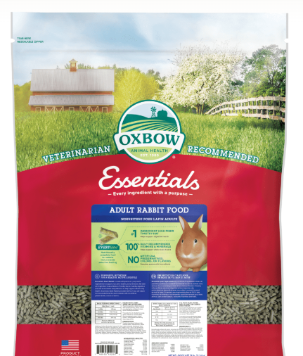 Oxbow Essentials Adult Rabbit Food - 25lb