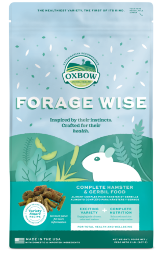 Oxbow Forage Wise Hamster & Gerbil Food - 2lb