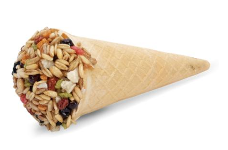 Living World Fruit Cornet 45g