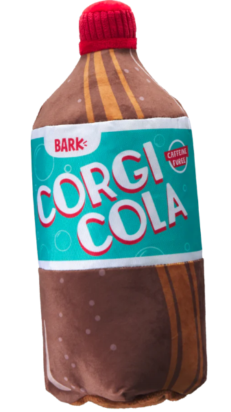 BARK Corgi Cola Dog Toy