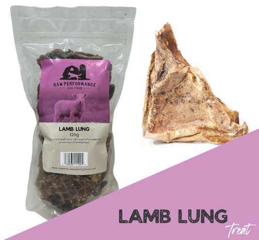 Raw Performance Lamb Lung 120g