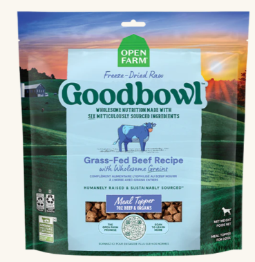 Open Farm Goodbowl Freeze Dried Beef  8oz