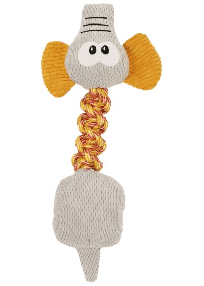 Bud'z Plush with a Rope - Dusty Elephant