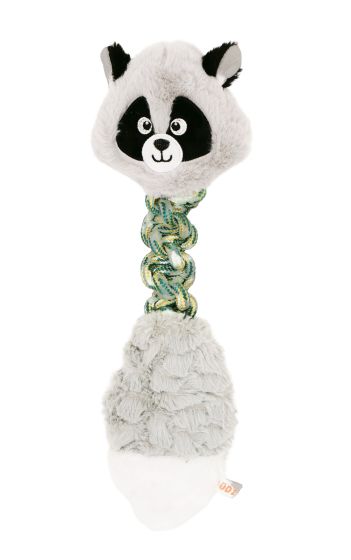 Bud'z Plush with a Rope - Cunning Raccoon