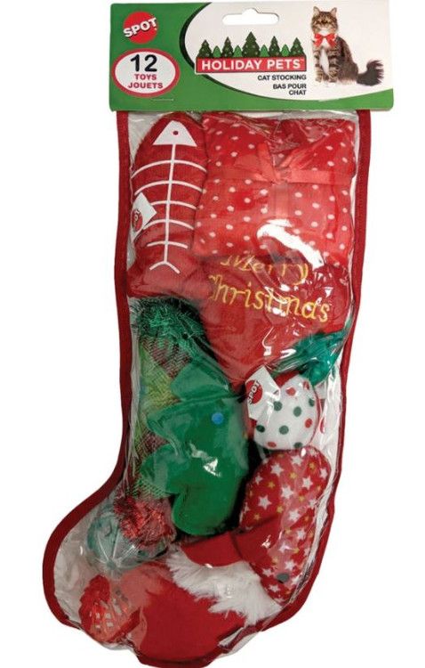 SPOT HOLIDAY STOCKING FOR CATS LARGE