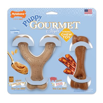 Nylabone Puppy Gourmet - 2pk