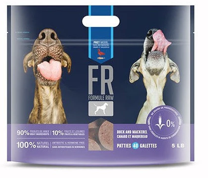 Formula Raw Dog Food Complete Duck & Mackerel 5lb
