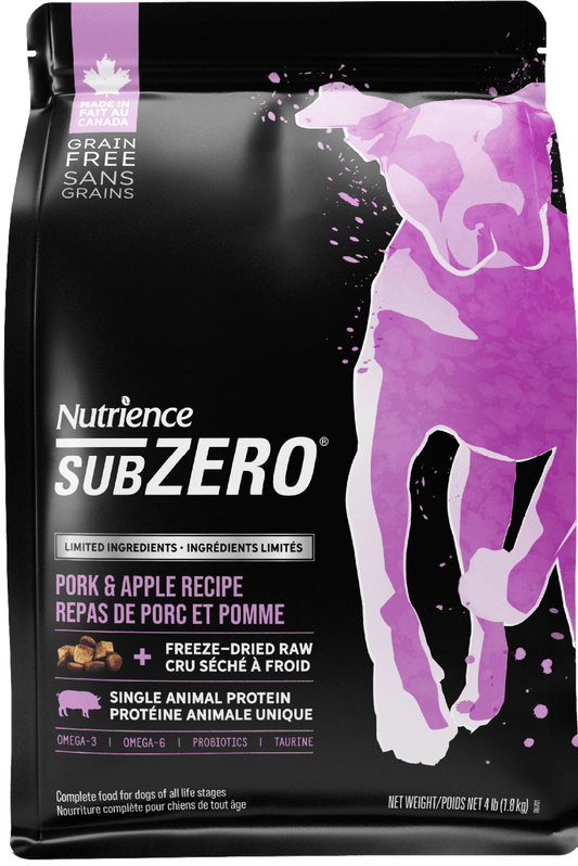 Nutrience Subzero Pork & Apple 10kg