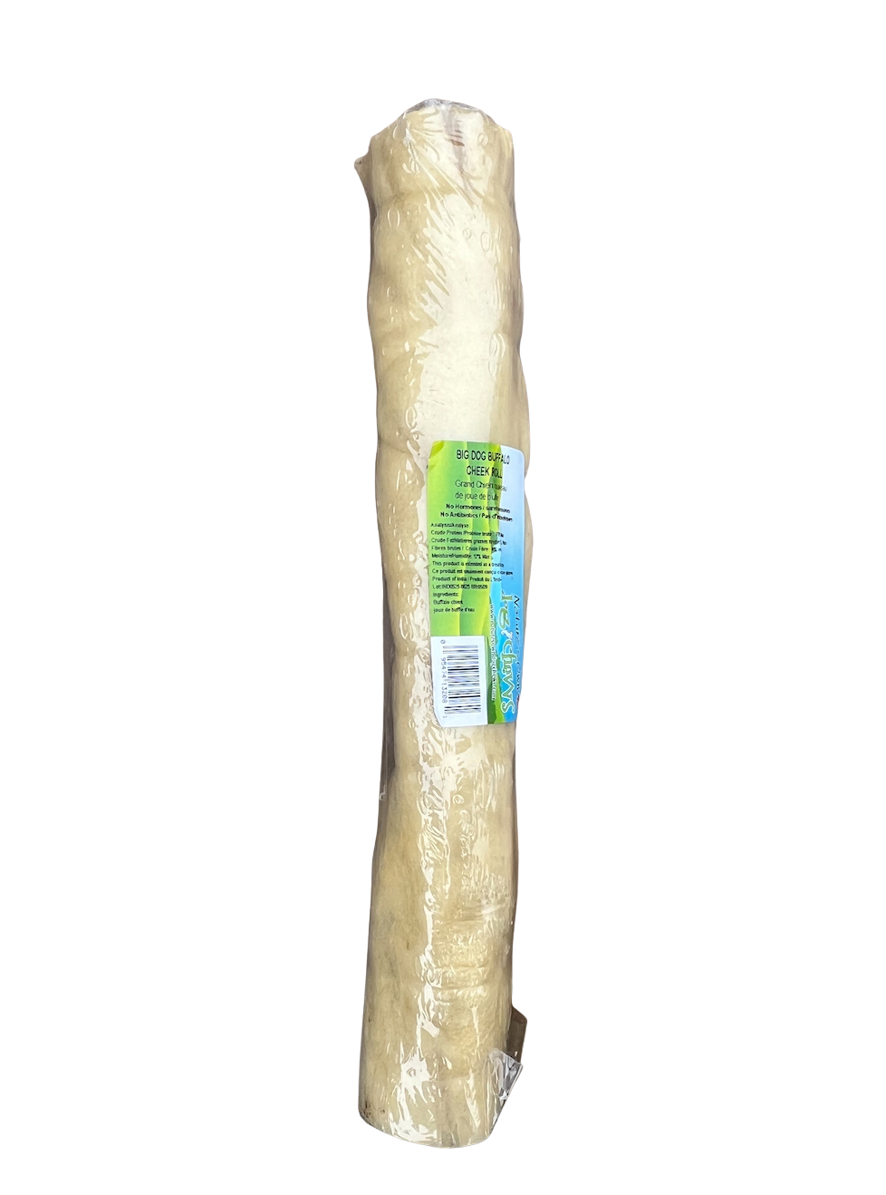 Nature's Own Buffalo Cheek JUMBO Natural Roll