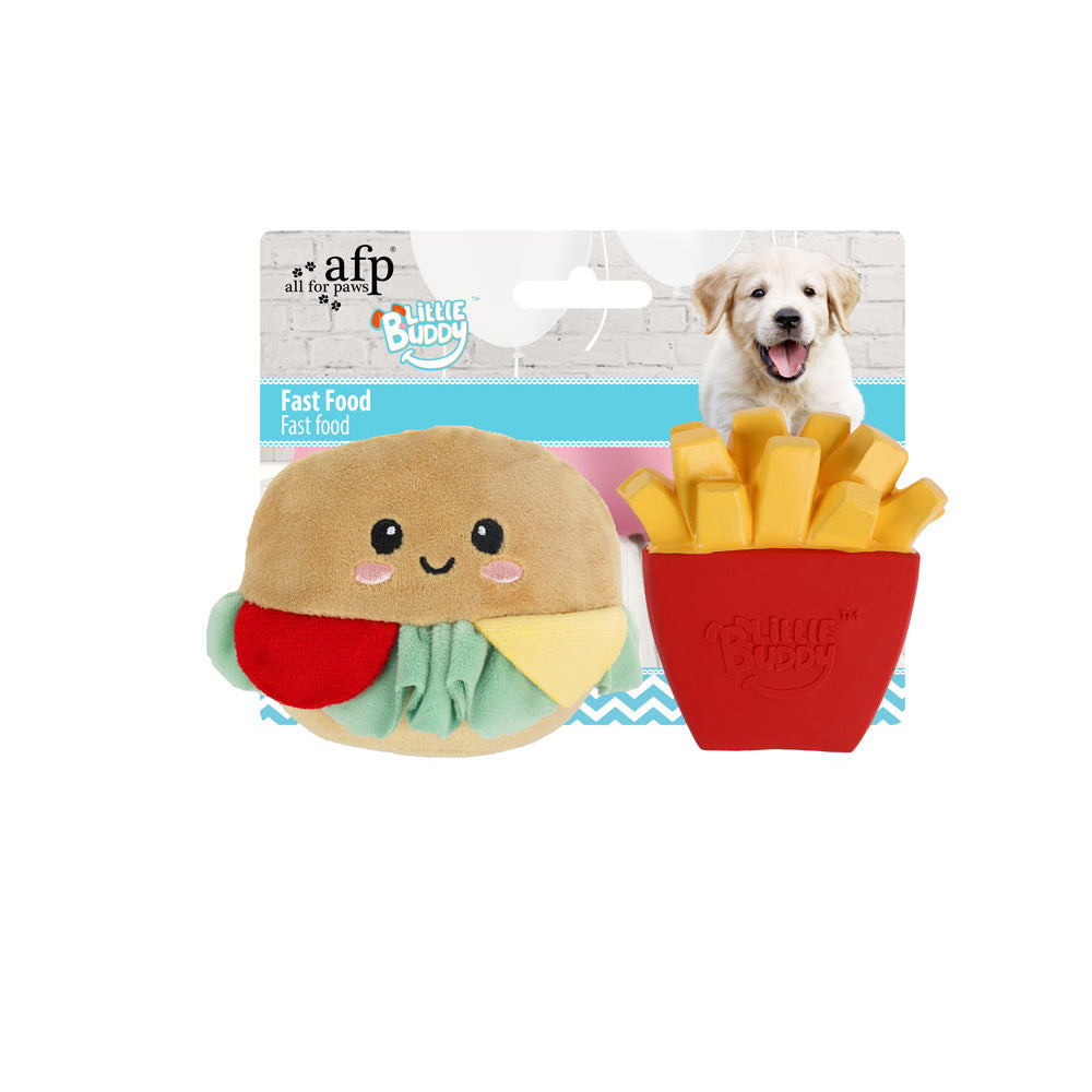 All For Paws Little Buddy Hamburger with Fries