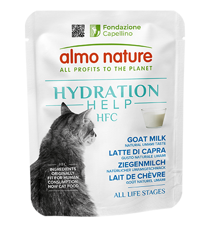 Almo Nature Hydration Help Pouches - Goat Milk 50g