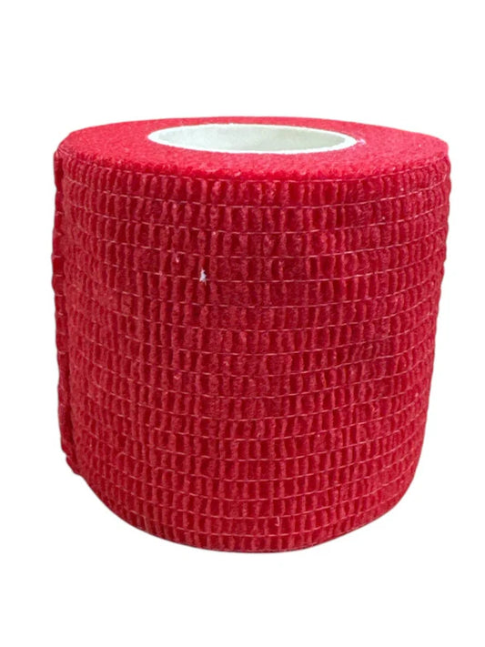Flex Wrap Ez Tear Red 4"