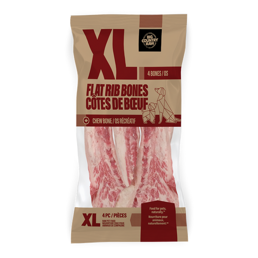 BCR Flat Rib Bone 4pk