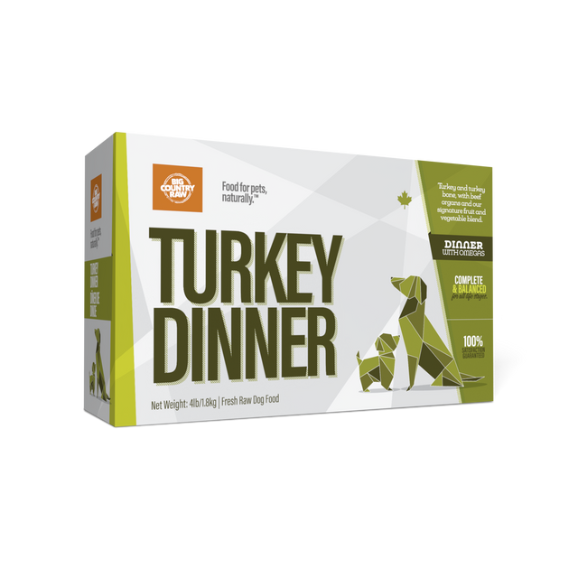 BCR Turkey Dinner Carton 4lb