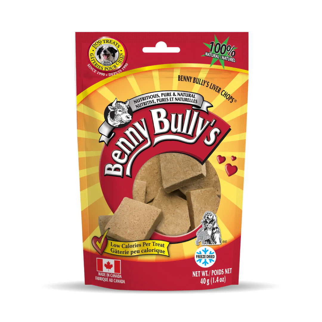 Benny Bully's Liver Chops 40g