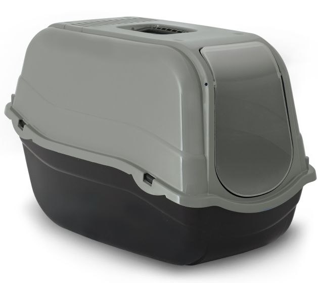 Bergamo Romeo Covered Litter Pan - Green