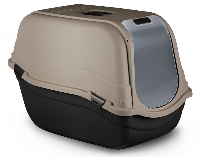 Bergamo Romeo Covered Litter Pan XL - Tan