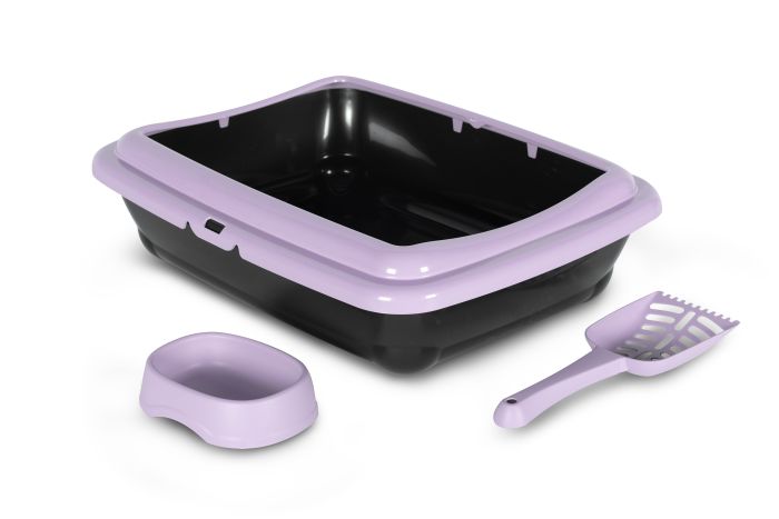 Bergamo Litter Pan Starter Kit - Lilac
