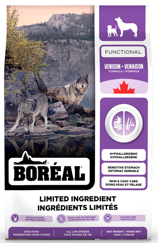 Boreal Functional LID Venison 1.8kg (special order)