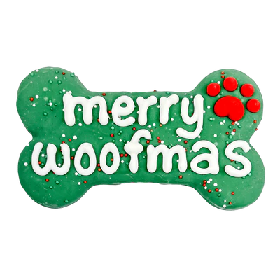 Bosco & Roxy's Merry Woofmas Bone