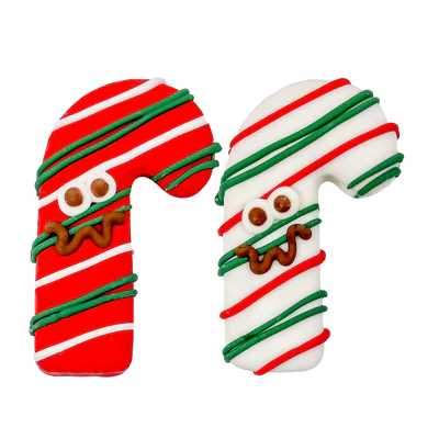 Bosco & Roxy's Striped & Confused Canes