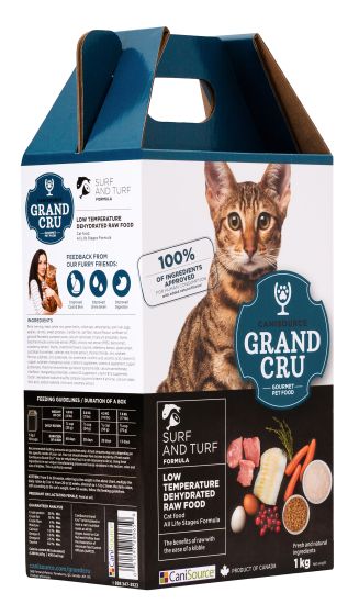 Canisource Grand Cru Cat - Surf & Turf 1kg (special order)