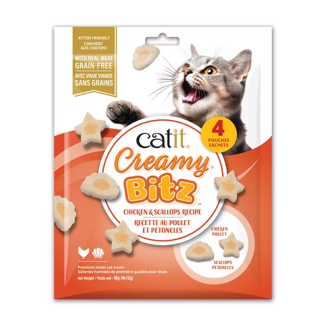 Catit Creamy Bitz Chicken & Scallops