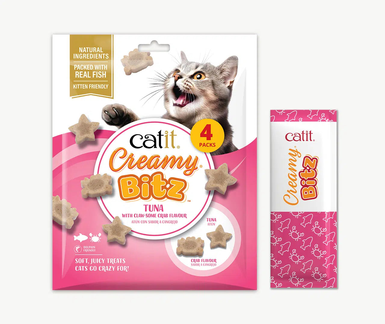 Catit Creamy Bitz Tuna & Crab