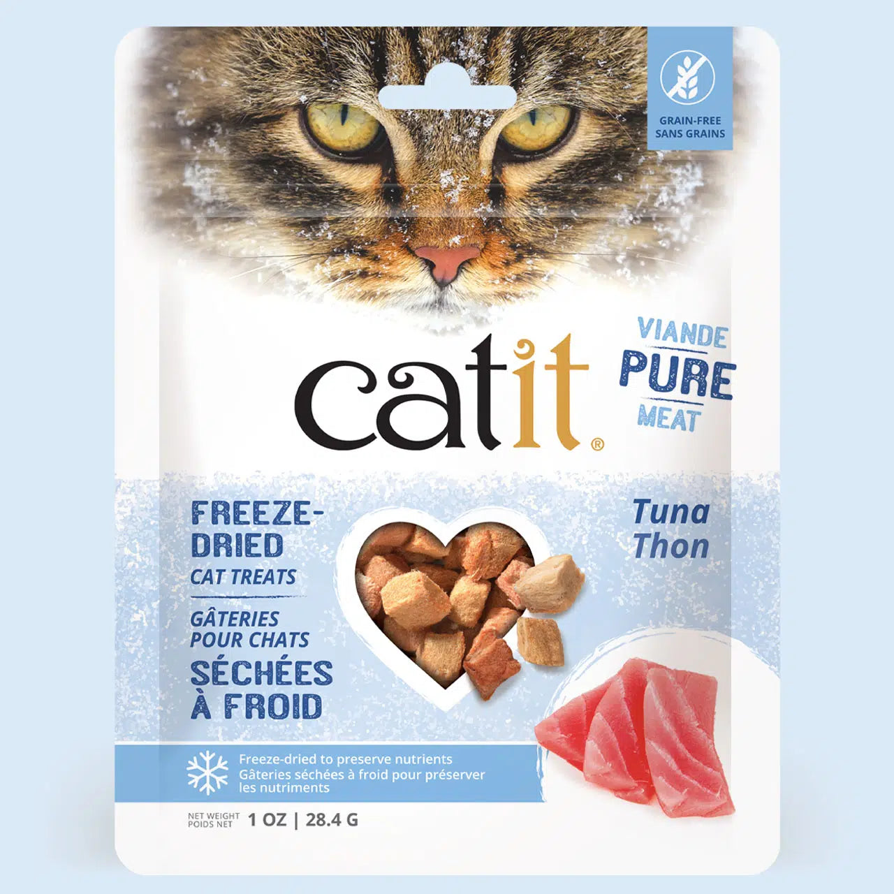 Catit Freeze Dried Cat Treat Tuna 28.4g