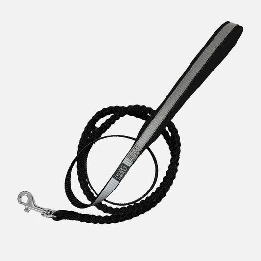 Cloe Cluzo Cat Reflective Bungee Leash Black