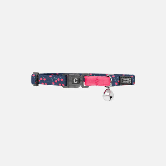 Cloe Cluzo Adjustable Cat Collar - Cherries