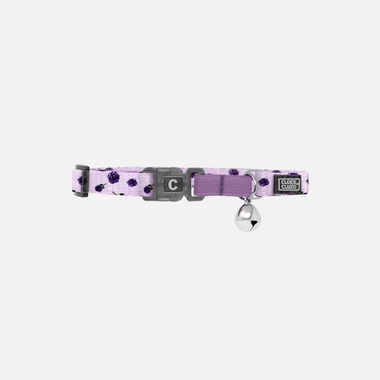 Cloe Cluzo Adjustable Cat Collar - Pink Flowers