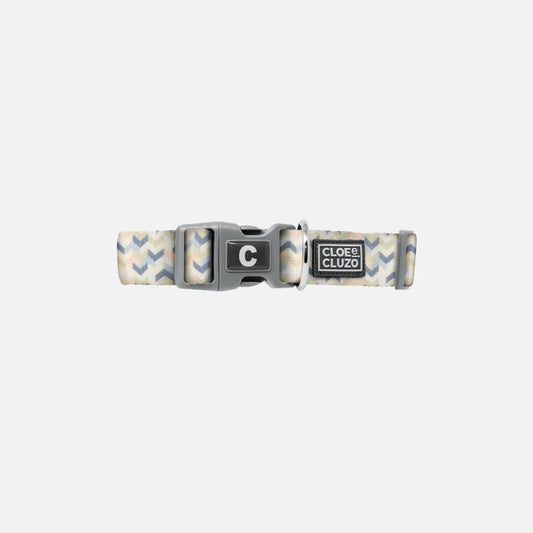 Cloe Cluzo Dog Collar Chevron Small
