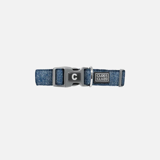 Cloe Cluzo Dog Collar Denim Large