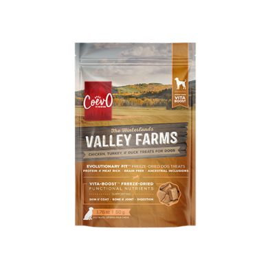 CoevO Freeze Dried Treats Valley Farms 50g