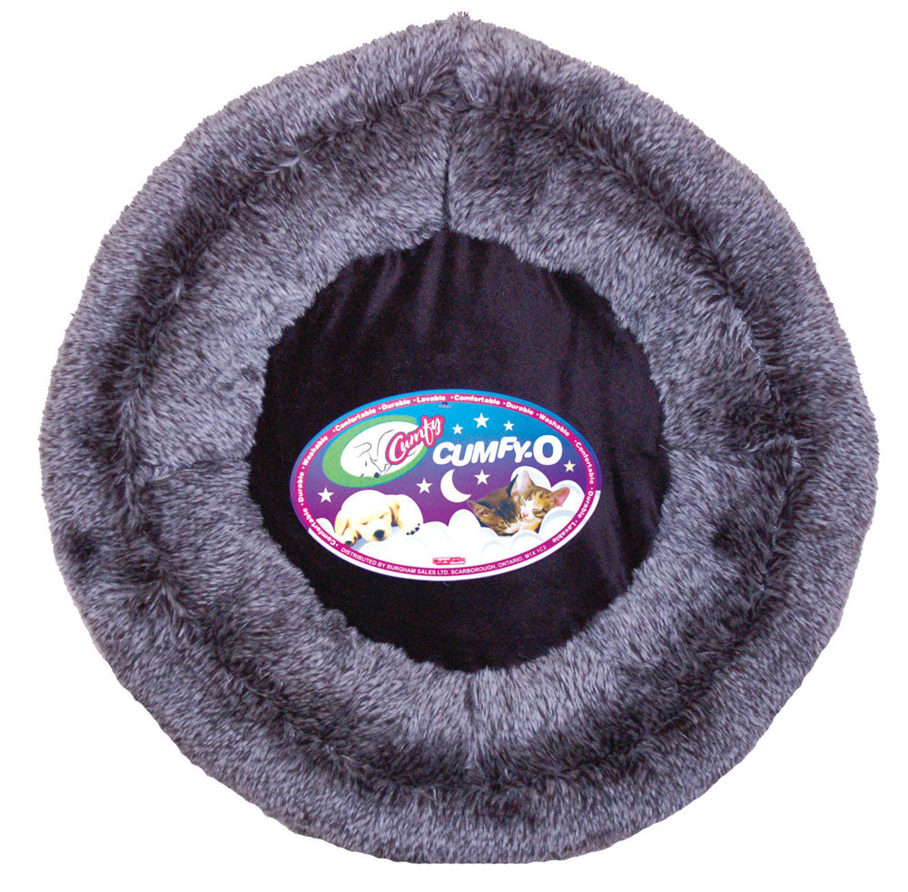 Cumfy-O Ultra Soft Pet Bed 17" Charcoal