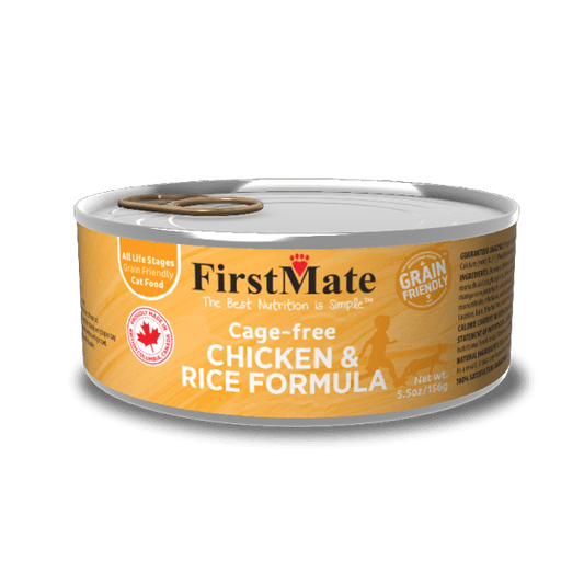 FirstMate Cat Can Chicken & Rice  156g