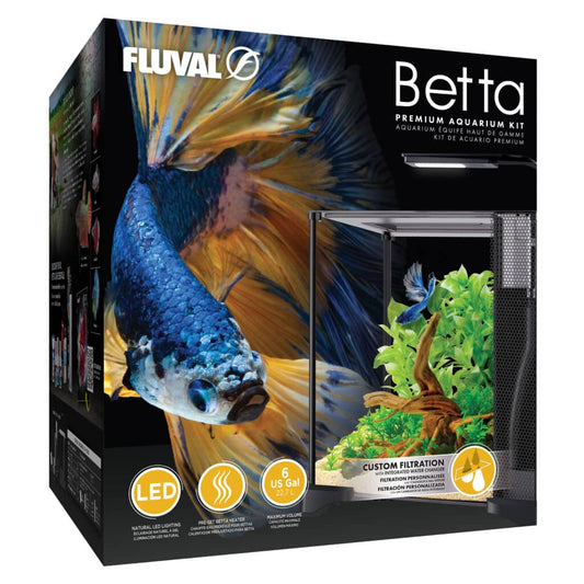 Fluval Betta Premium Aquarium Kit 6 Gallon