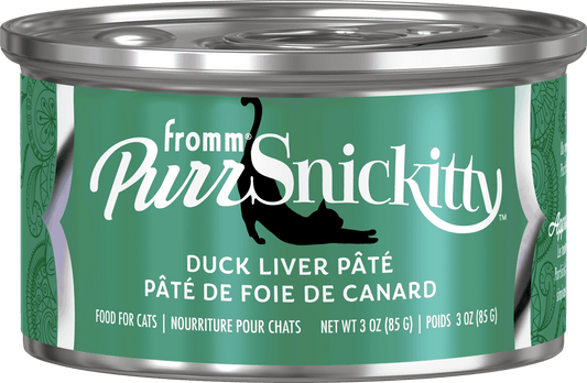 Fromm PurrSnickitty Cat Can - Duck Liver Pate 3 oz