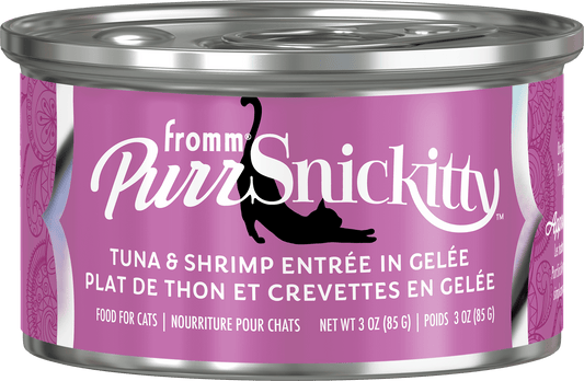 Fromm PurrSnickitty Cat Can - Tuna & Shrimp in Gelee3 oz