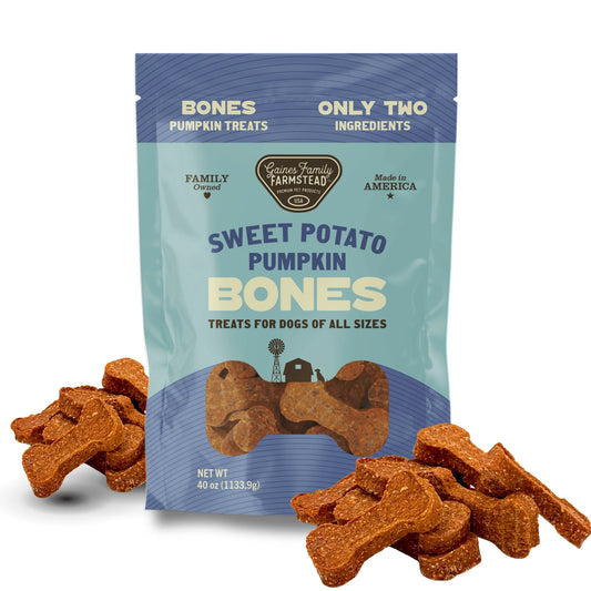 Gaines Family Farmstead - Sweet Potato Pumpkin Bones 8oz