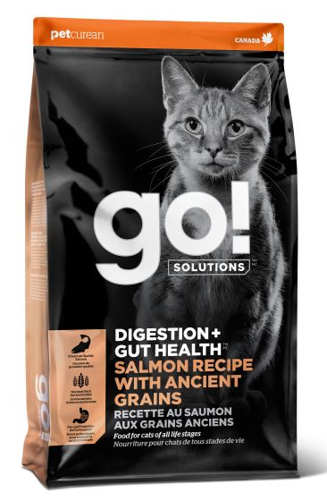 Go! for Cats - Digestion Gut Health Salmon with Ancient Grains 3lb (special order)