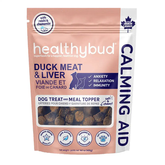 Healthybud Calming Treats Duck Meat & Liver 130g